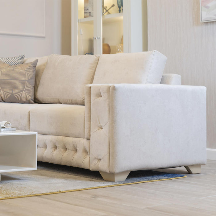 Sala Rinconera Living Lino Beige