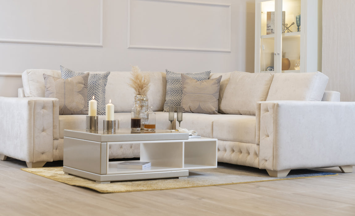 Sala Rinconera Living Lino Beige