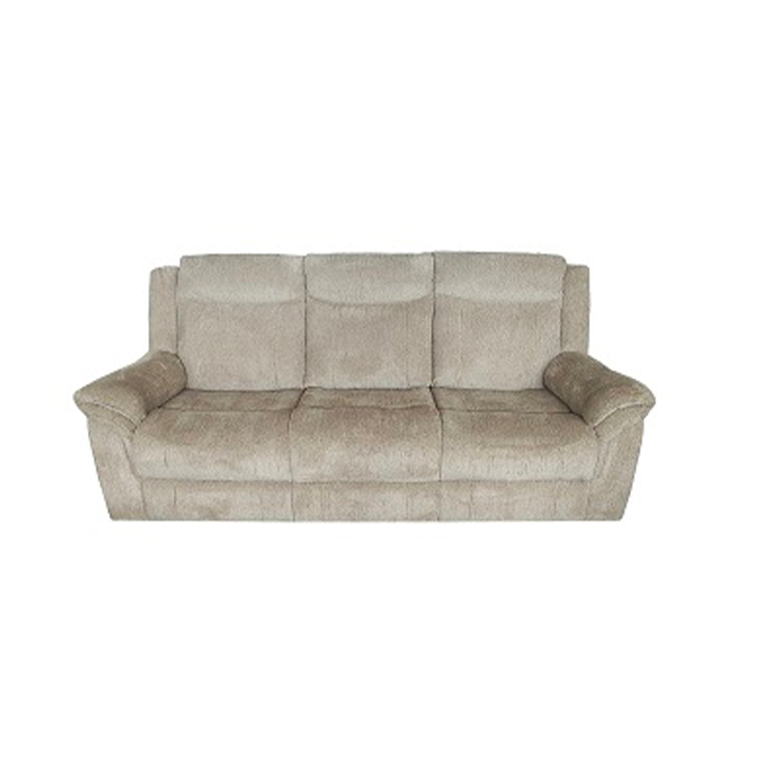 Sofá Reclinable 3 Ptos Angello Beige