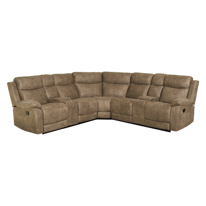 Sala Rinconera Reclinable Andy Beige Oscuro