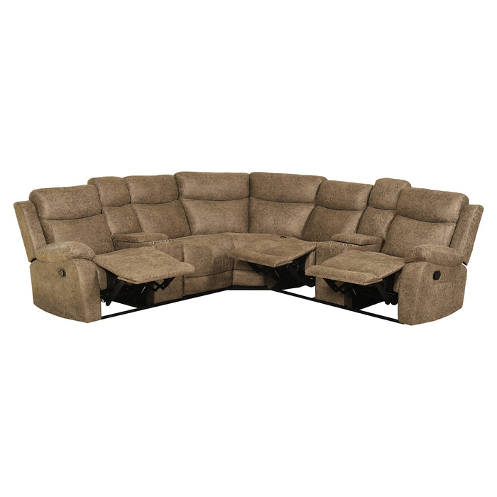 Sala Rinconera Reclinable Andy Beige Oscuro