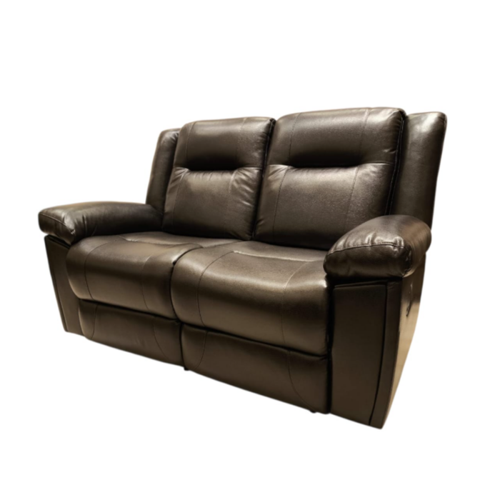 Sofá Reclinable 2 Puestos Anny Blackberry