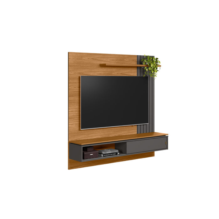 Panel Tv Mistic  Natural,Plomo