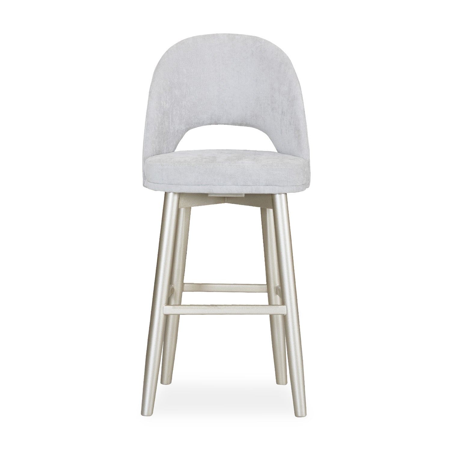 Silla Bar Versalles Velvet Emma Champaña