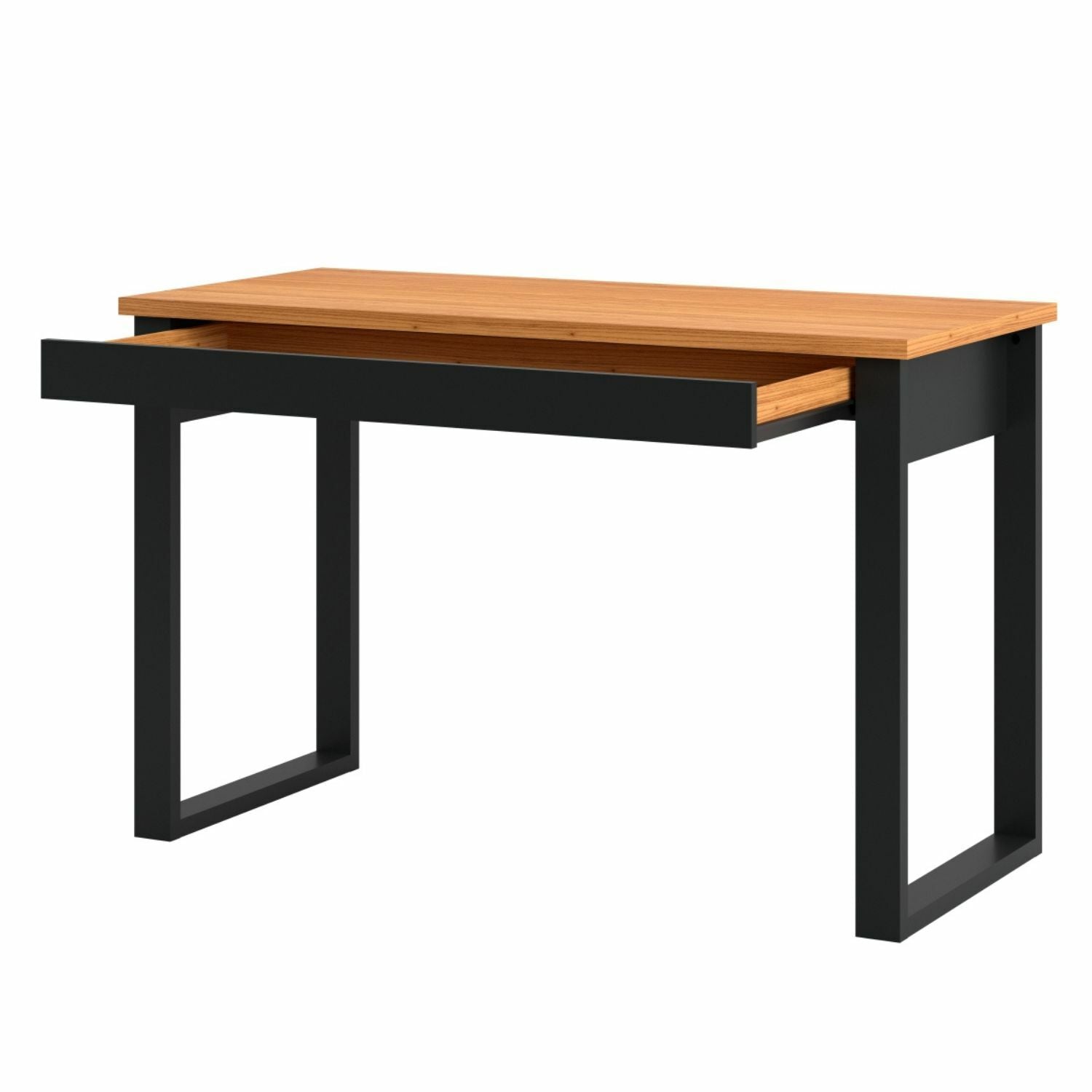 Escritorio Cox Natural,Negro
