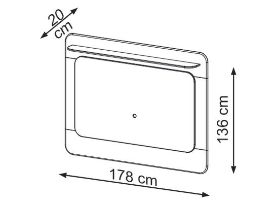 Panel Tv Dali Natural,Off White