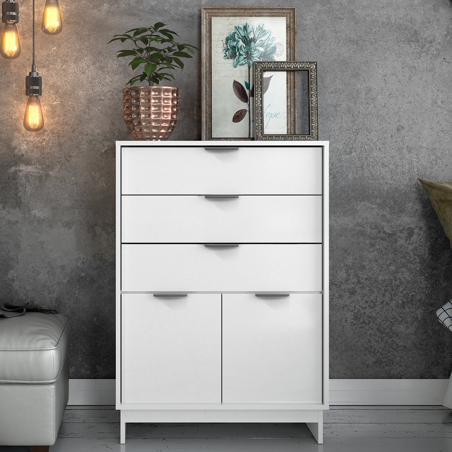 Cómoda Gaudi Blanco