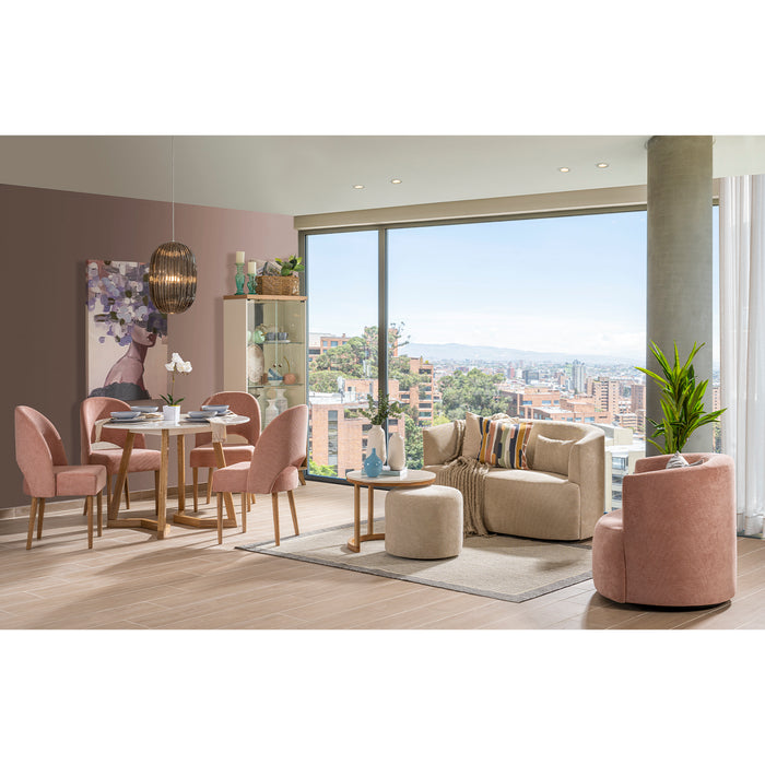 Sala Modular Nala Nhilo Beige, Rosa