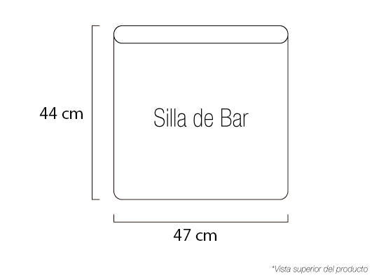 Silla Bar Versalles Velvet Emma