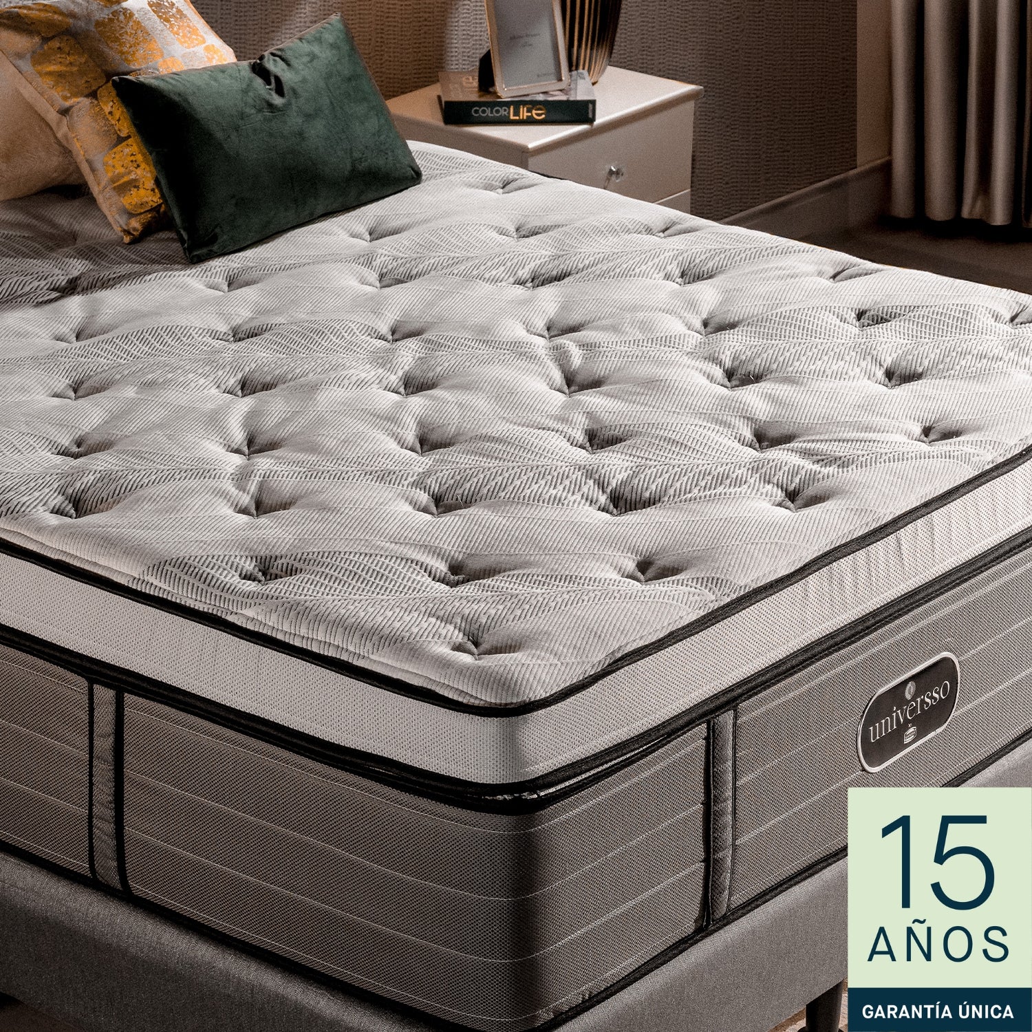 Colchón Simmons Universso Energic King (Garantía 15 años)