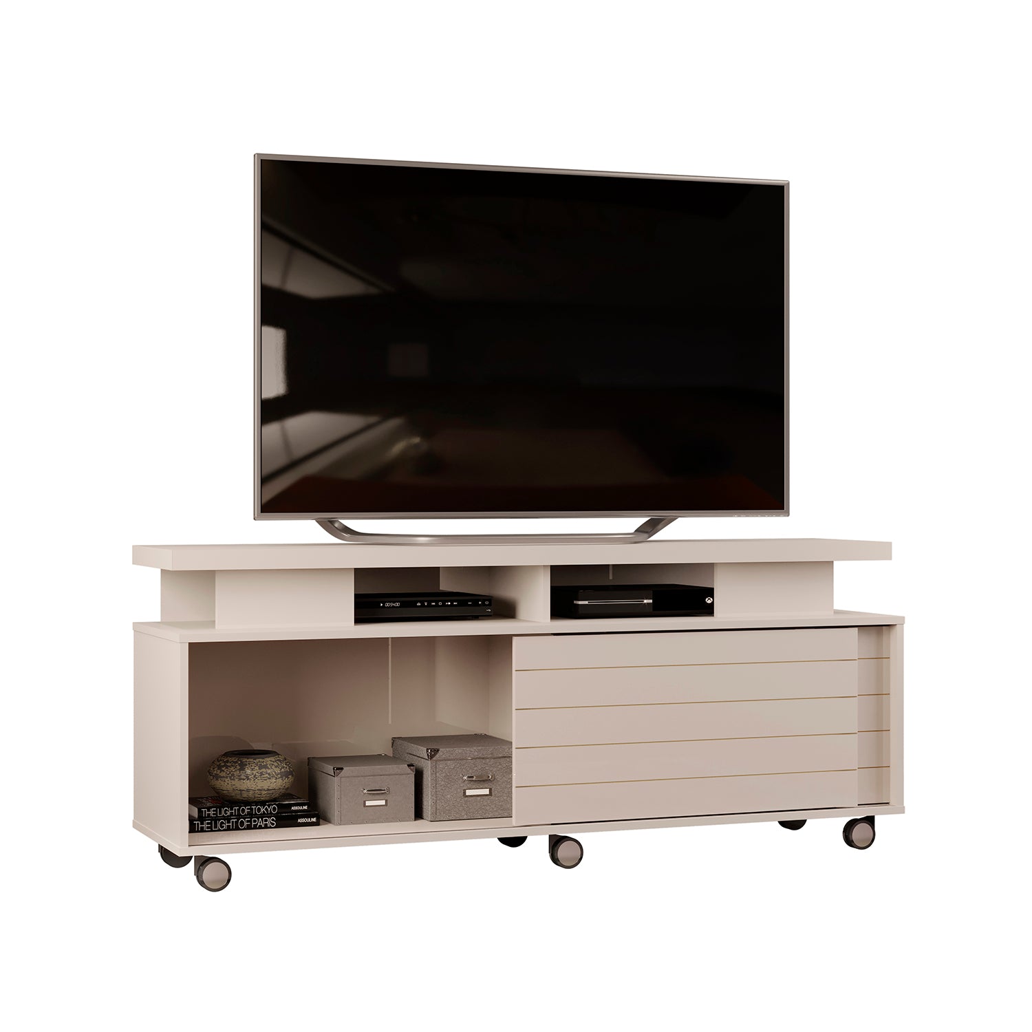 Mesa de Tv Barton Off White