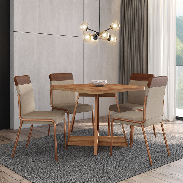 Comedor 4 Puestos Aliss Natural
