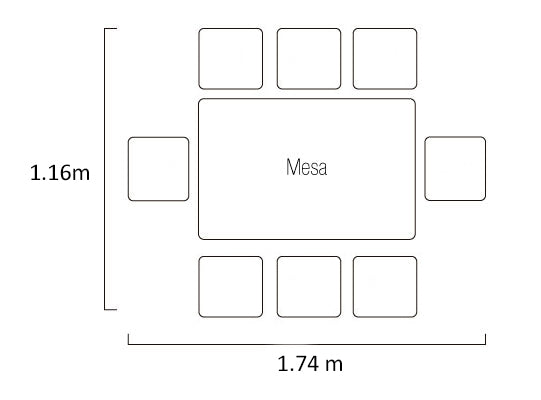 Comedor 8 Puestos Roma Veltvet Atlas Marmol, Champaña