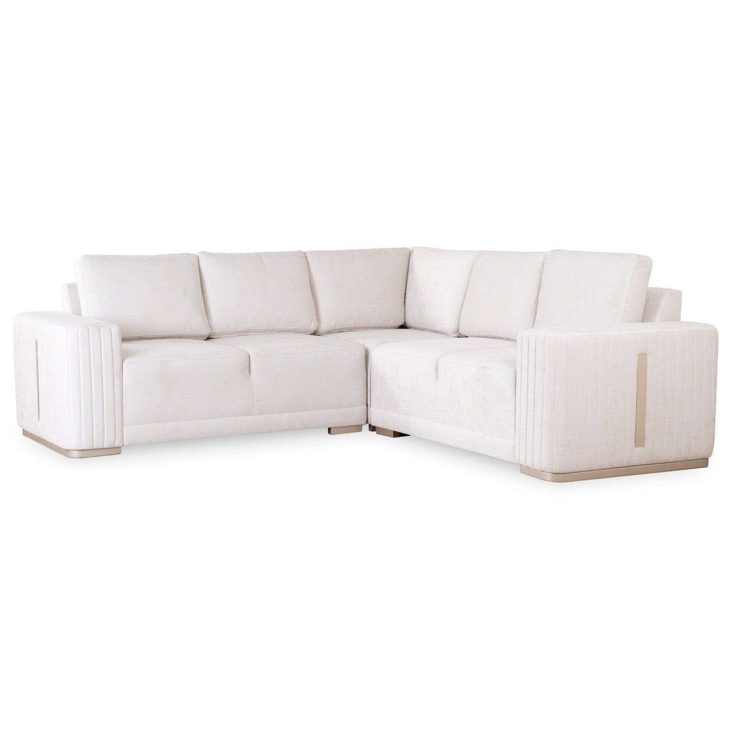 Sala Rinconera Victoria Luxury Sand, Champaña Premium