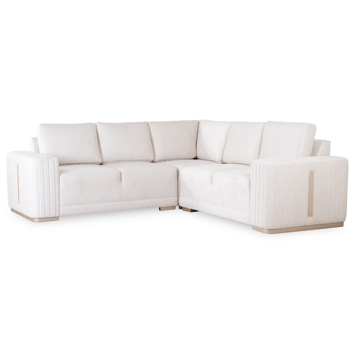 Sala Rinconera Victoria Luxury Sand, Champaña Premium