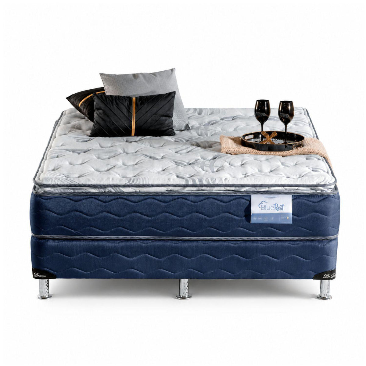 Colchón Dr Dream  Blue Rest Queen