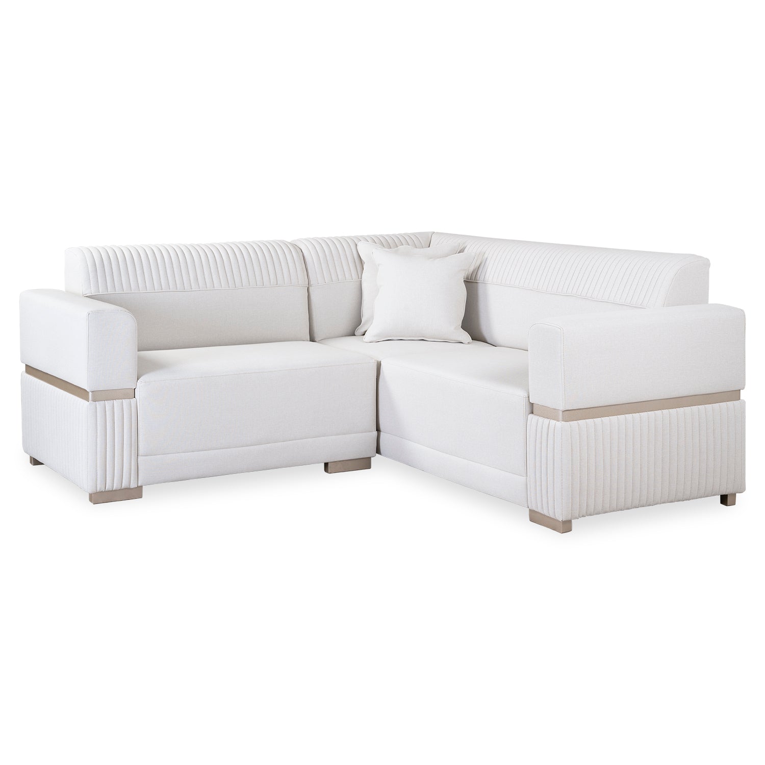 Sala Rinconera Dhara Eurolino Blanco Puro, Champaña