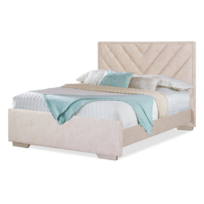 Cama Full Luca Marfil, Champaña