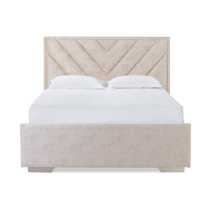 Cama Full Luca Marfil, Champaña