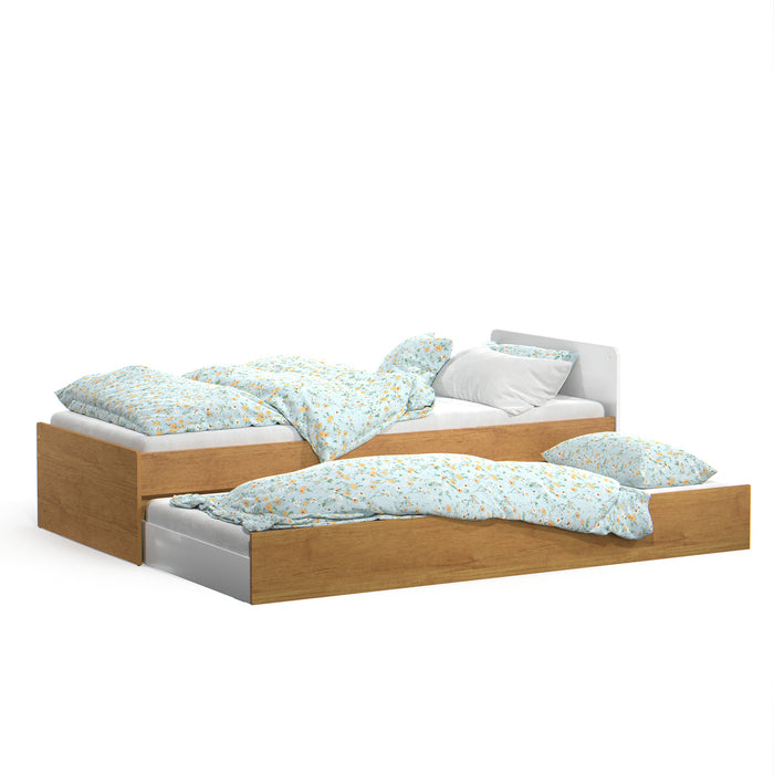 Cama Cuna Moys Blanco, Miel