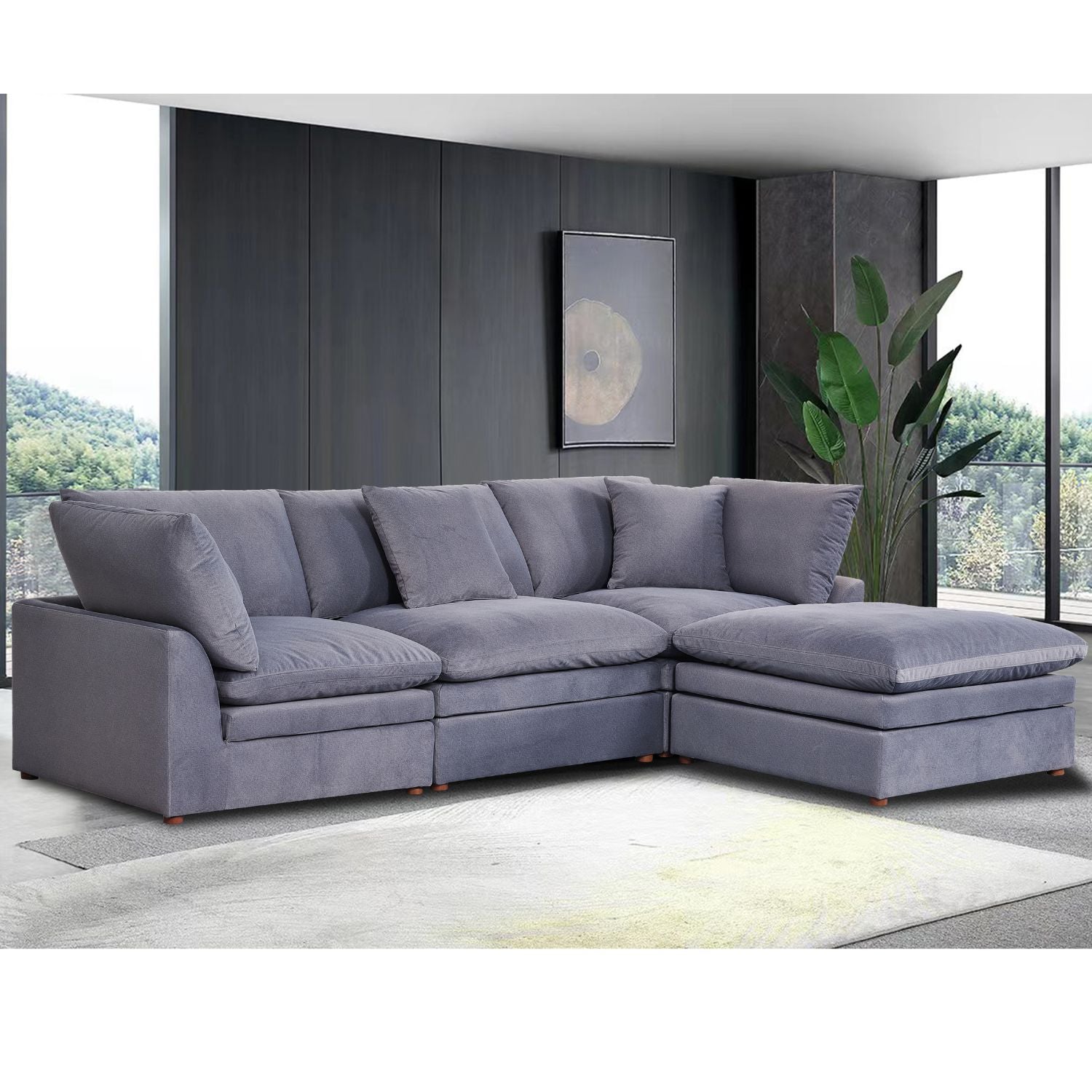 Sala Rinconera Tinna Gris