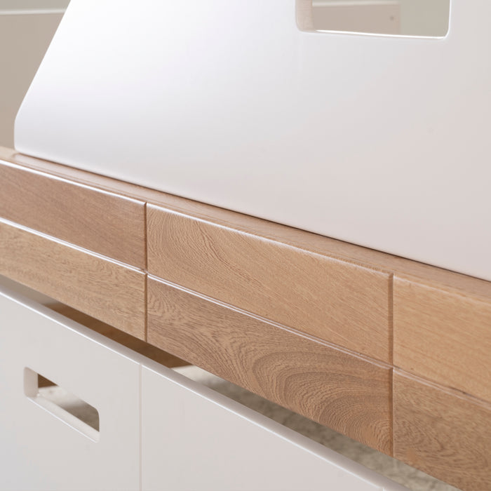 Cama Auxiliar Dúplex Denzel Off White, Natural
