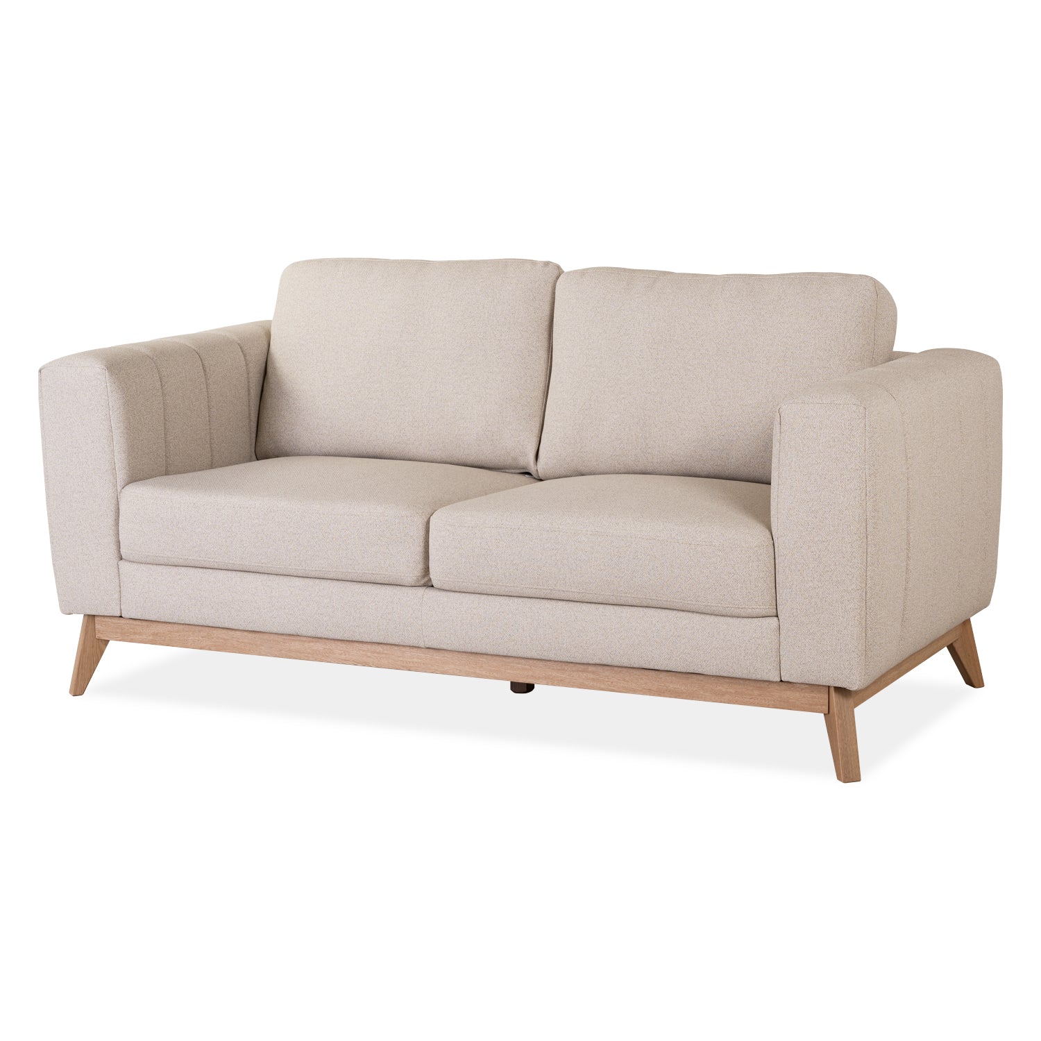 Sofa 3 Puestos Line Eurolino Bali Beige, Natural