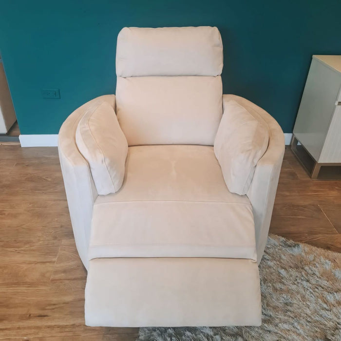 Silla Reclinable Jack Velvet Beige