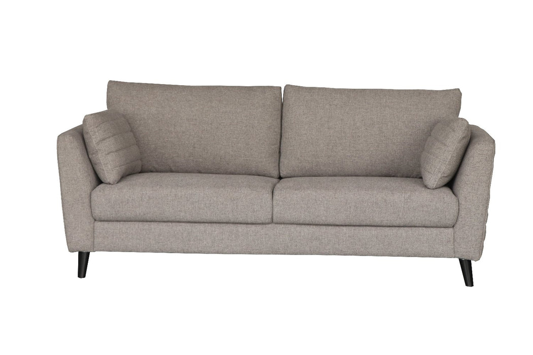 Sofá 3 Puestos Ibis Lino Gris