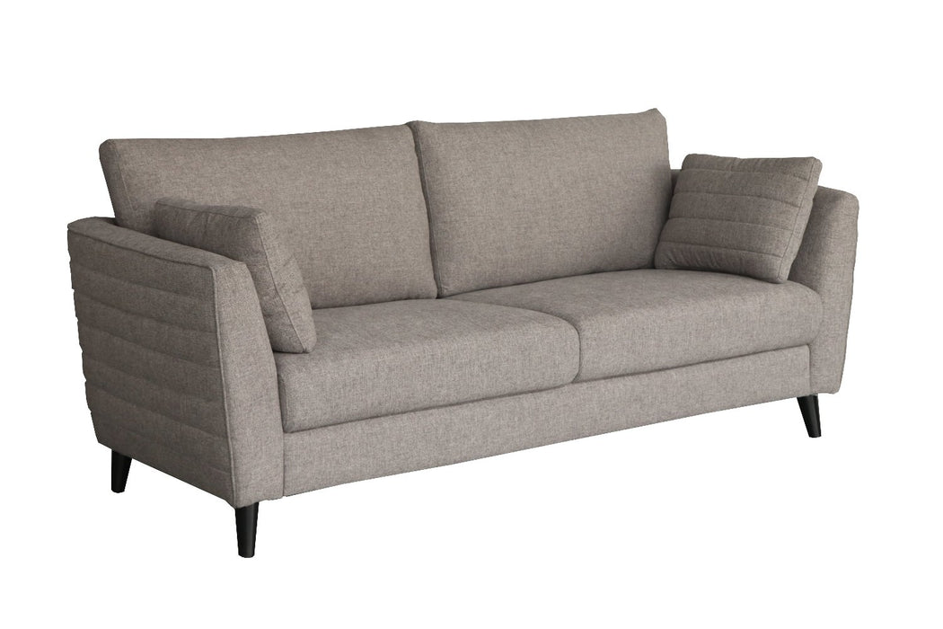 Sofá 3 Puestos Ibis Lino Gris