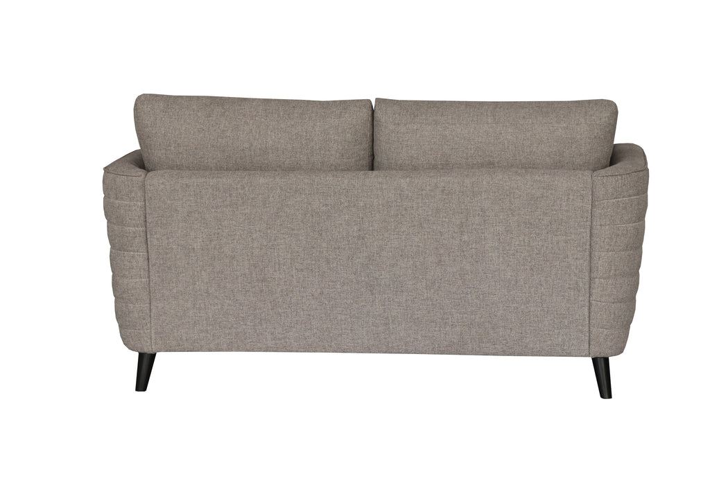 Sofá 2 Puestos Ibis Lino Gris