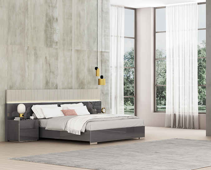 Cama Queen Isis Wengue