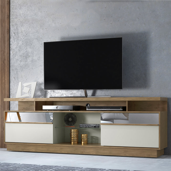 Mesa De Tv Owen Natural, Beige