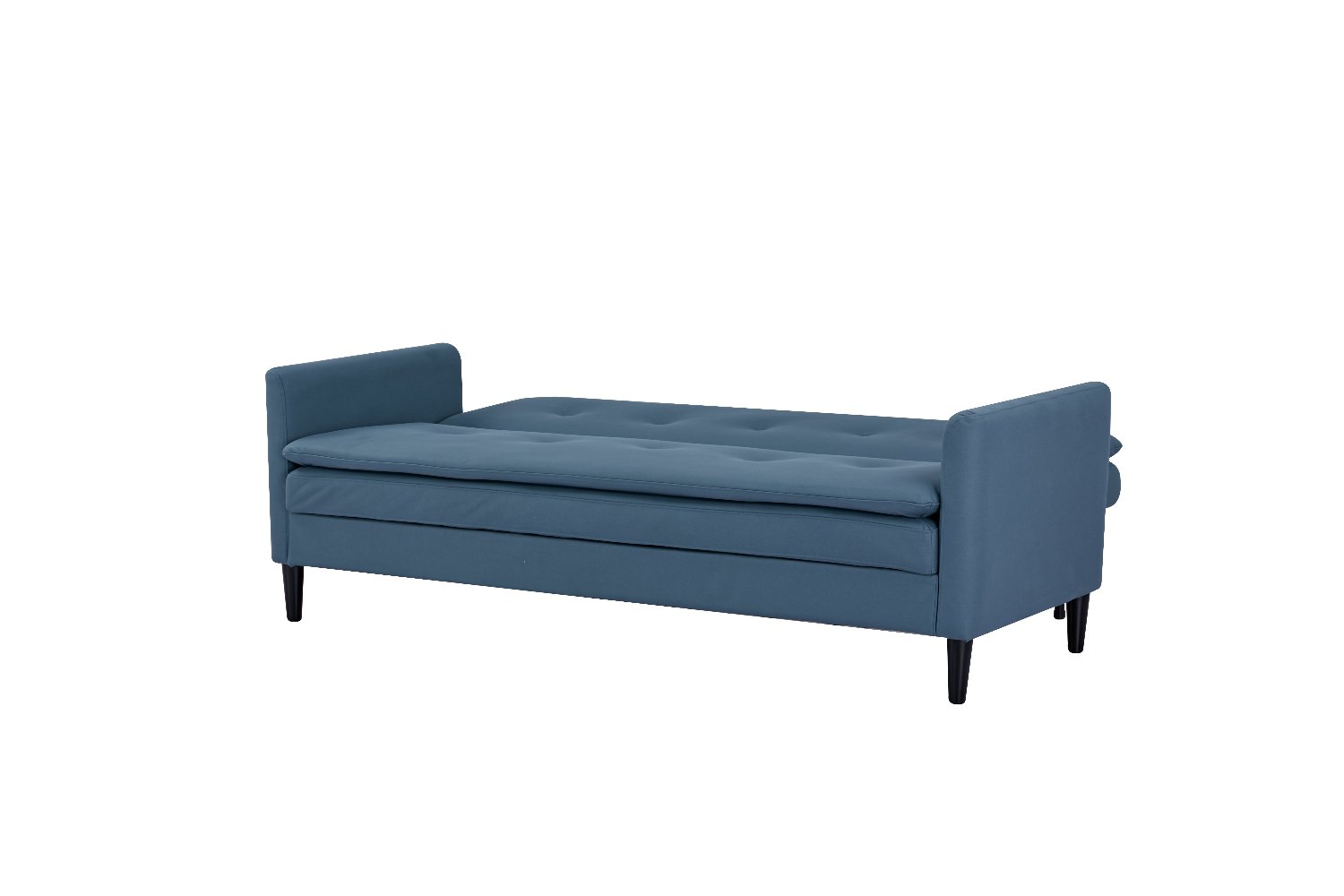 Sofá Cama Rouss Microfibra Azul