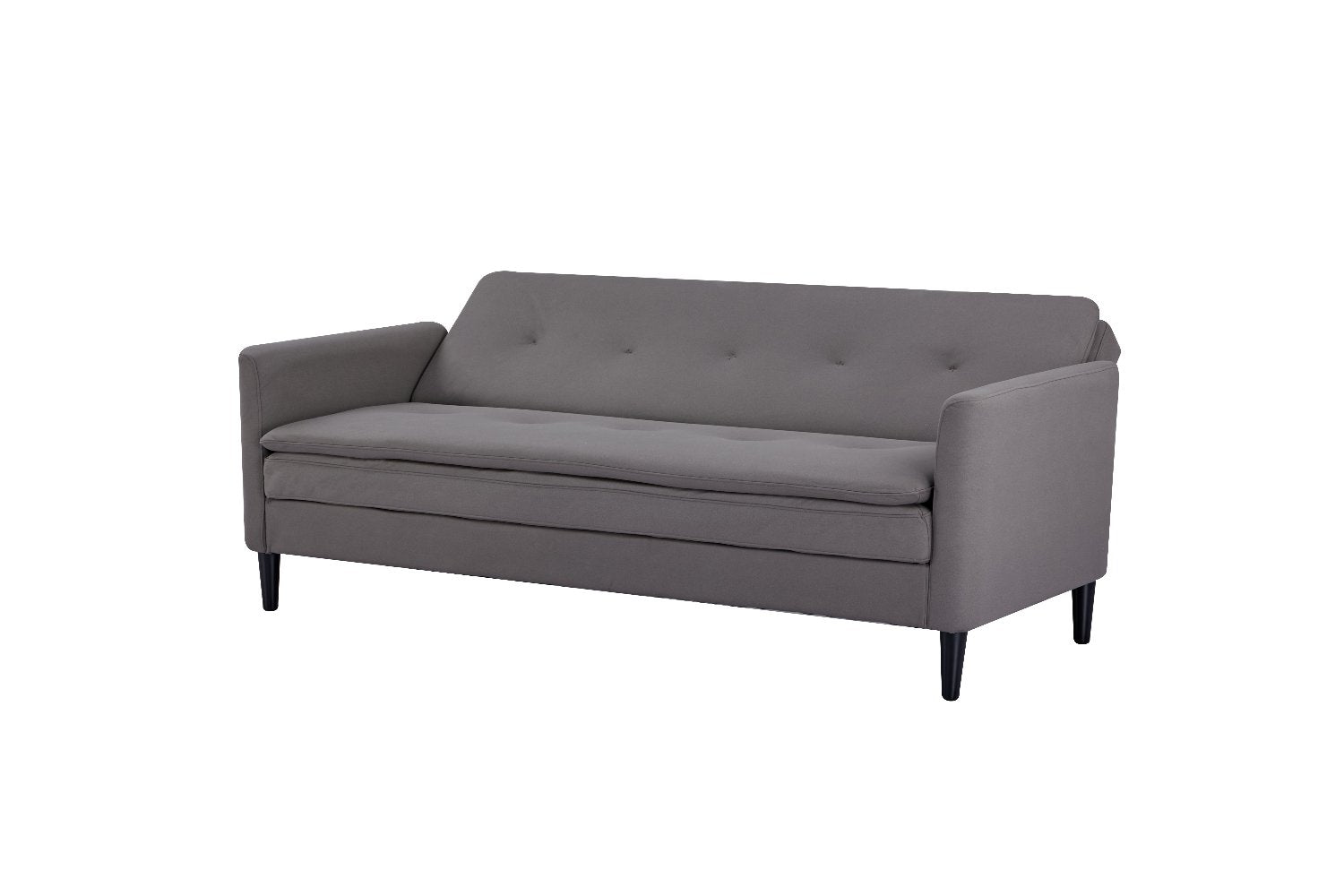 Sofá Cama Rouss Microfibra Gris