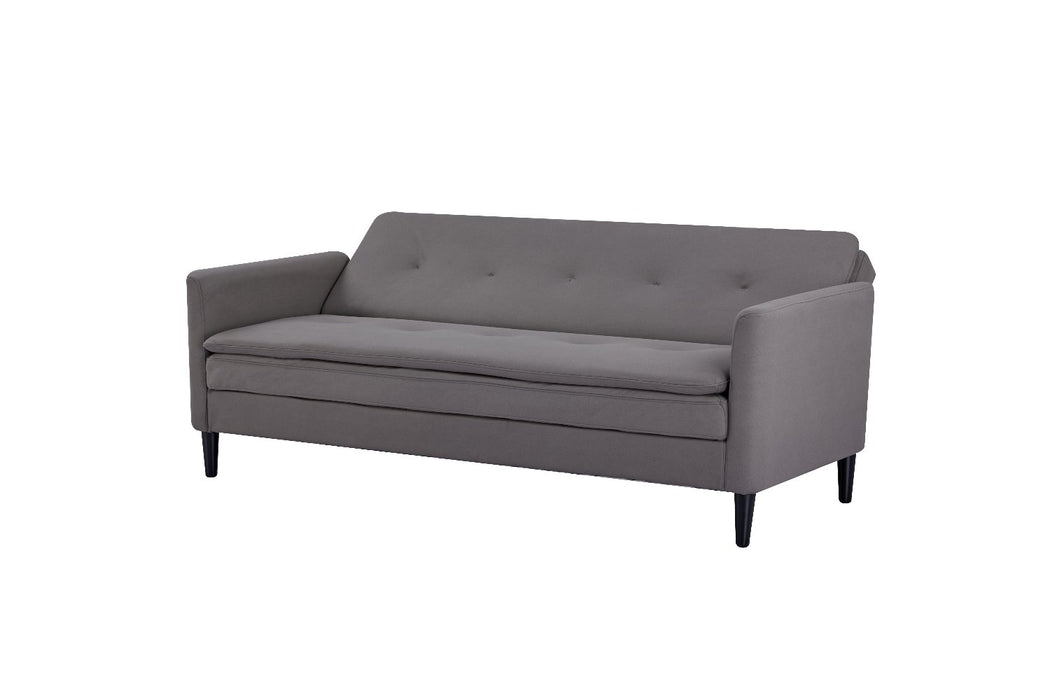 Sofá Cama Rouss Microfibra Gris