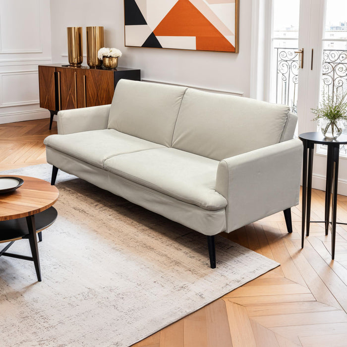 Sofá Cama Rio Microfibra Taupe