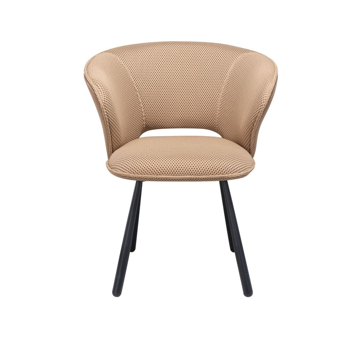 Silla Comedor Salome Microfibra Beige