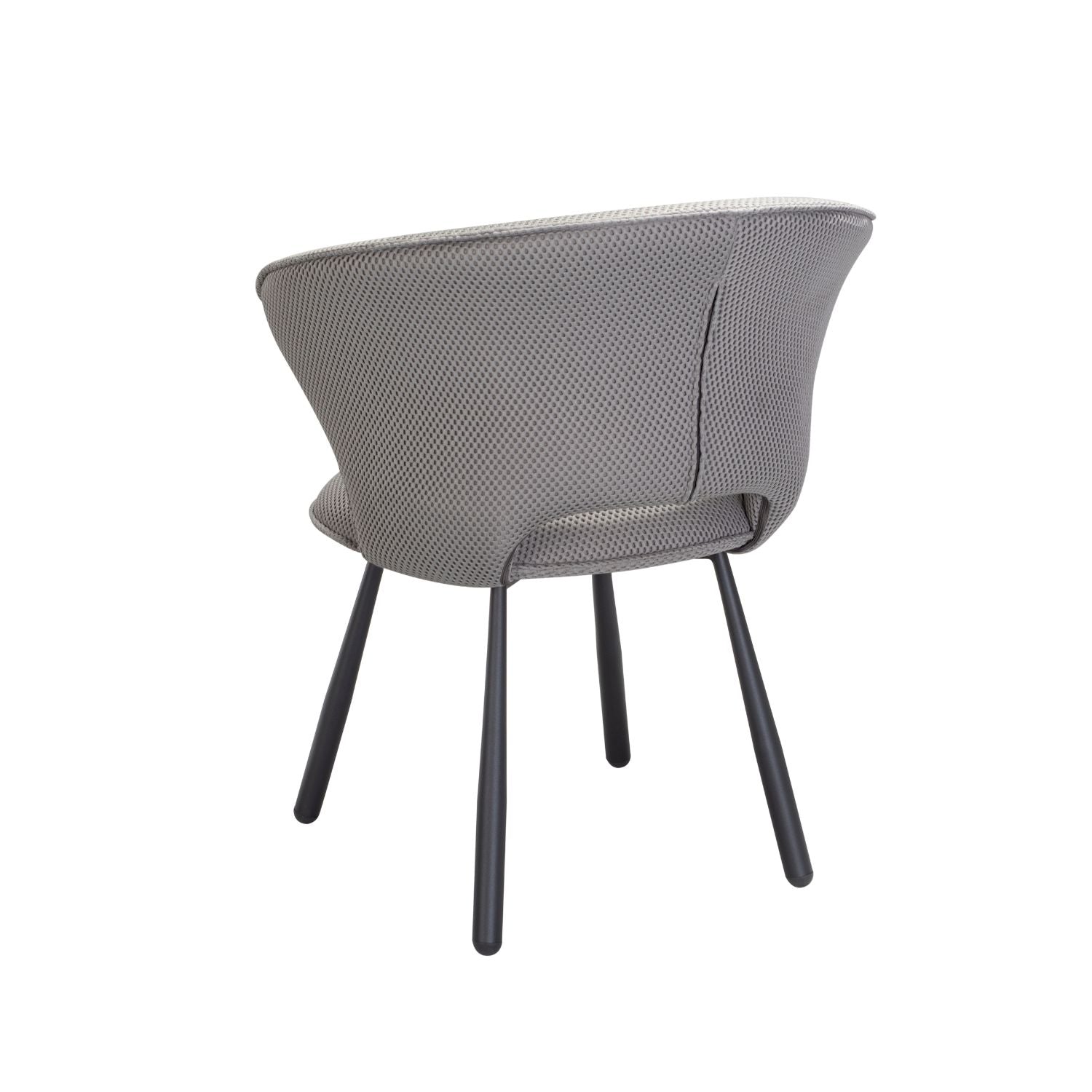 Silla de Comedor Salome Microfibra Gris Claro