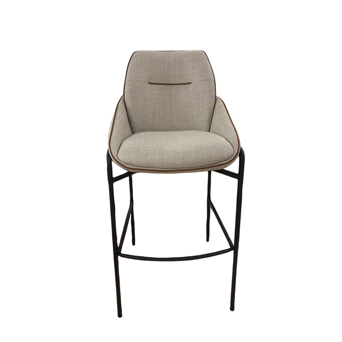Silla De Bar Samba Beige, Marron
