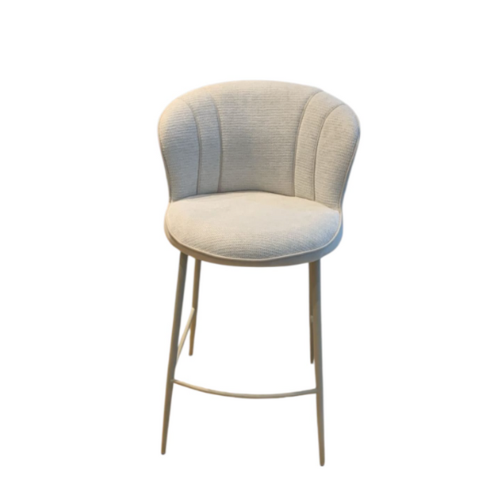 Silla De Bar Saturn Lino Beige