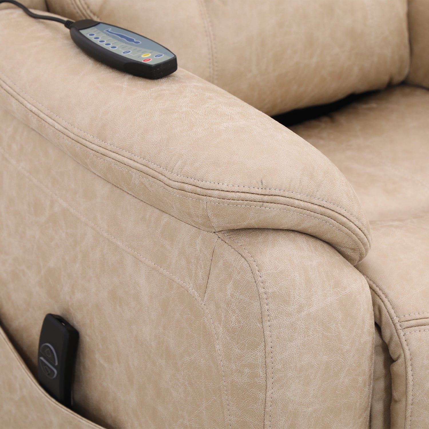 Silla Reclinable Eléctrica Azon Beige