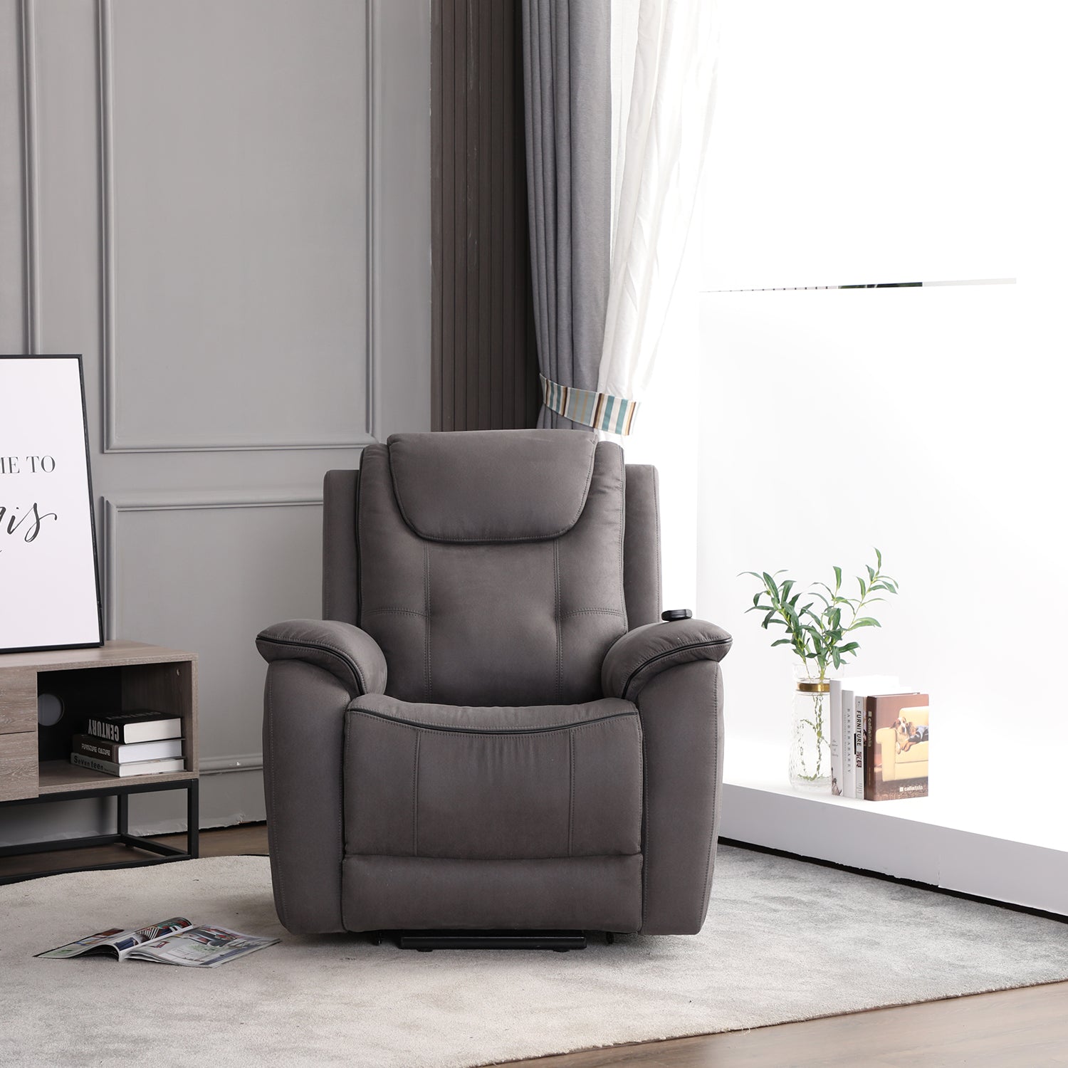 Silla Reclinable Azon Gris
