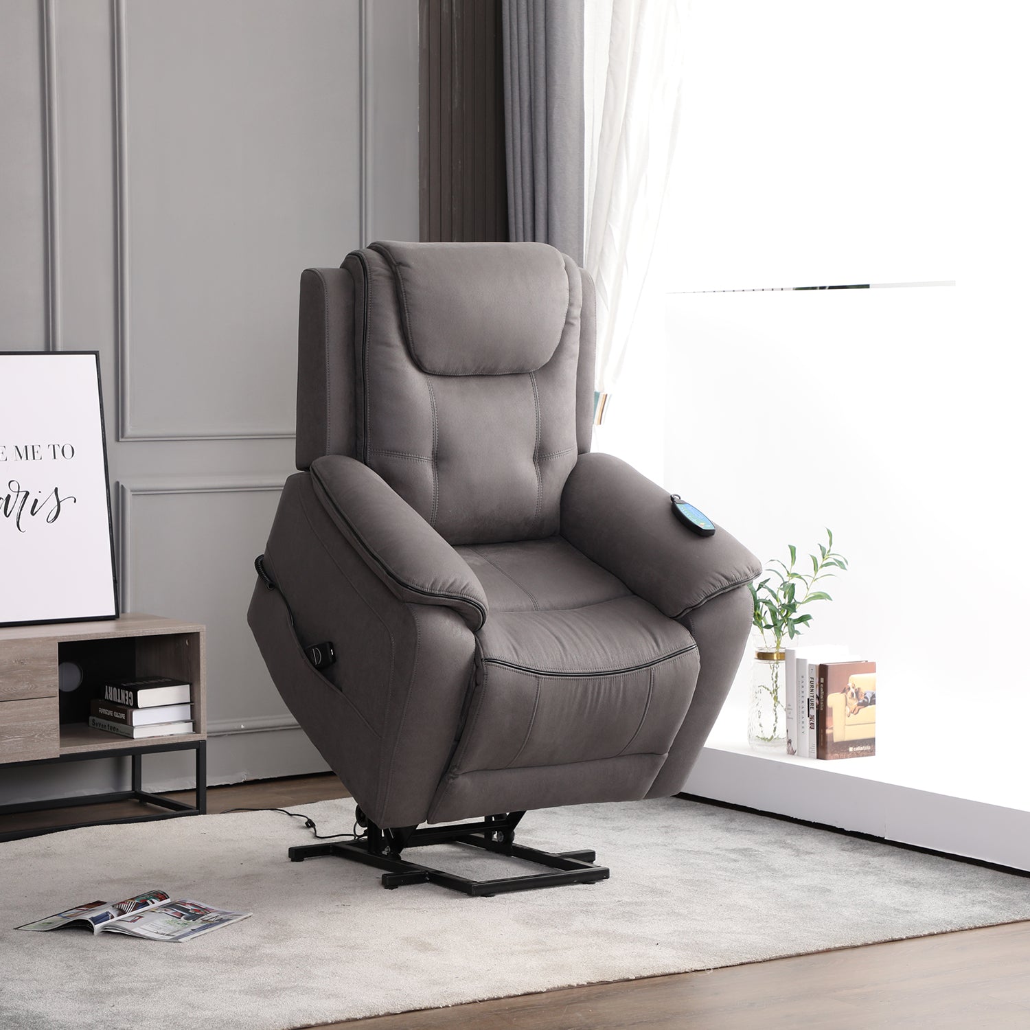 Silla Reclinable Azon Gris