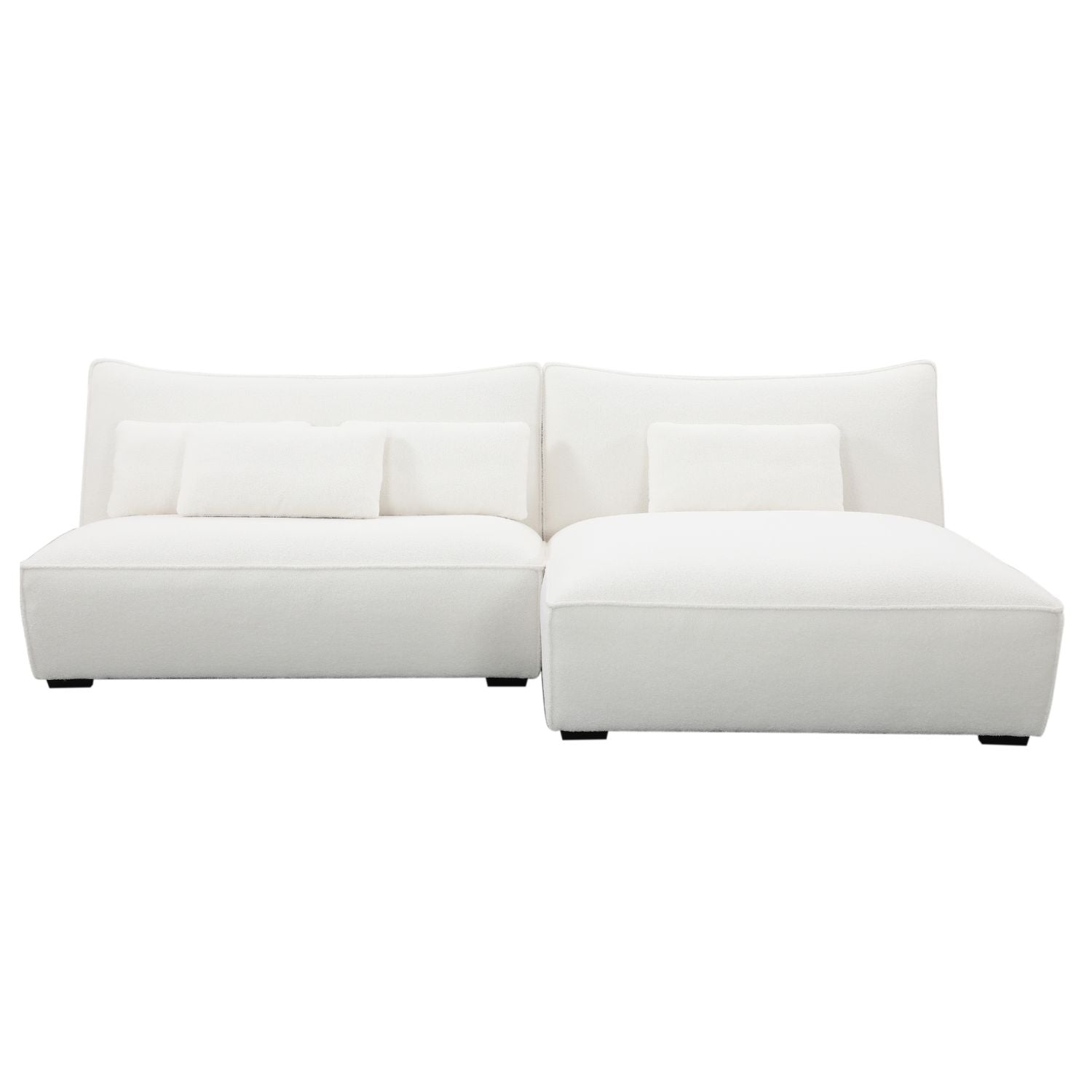 Sala Rinconera Bob Velvet Crema