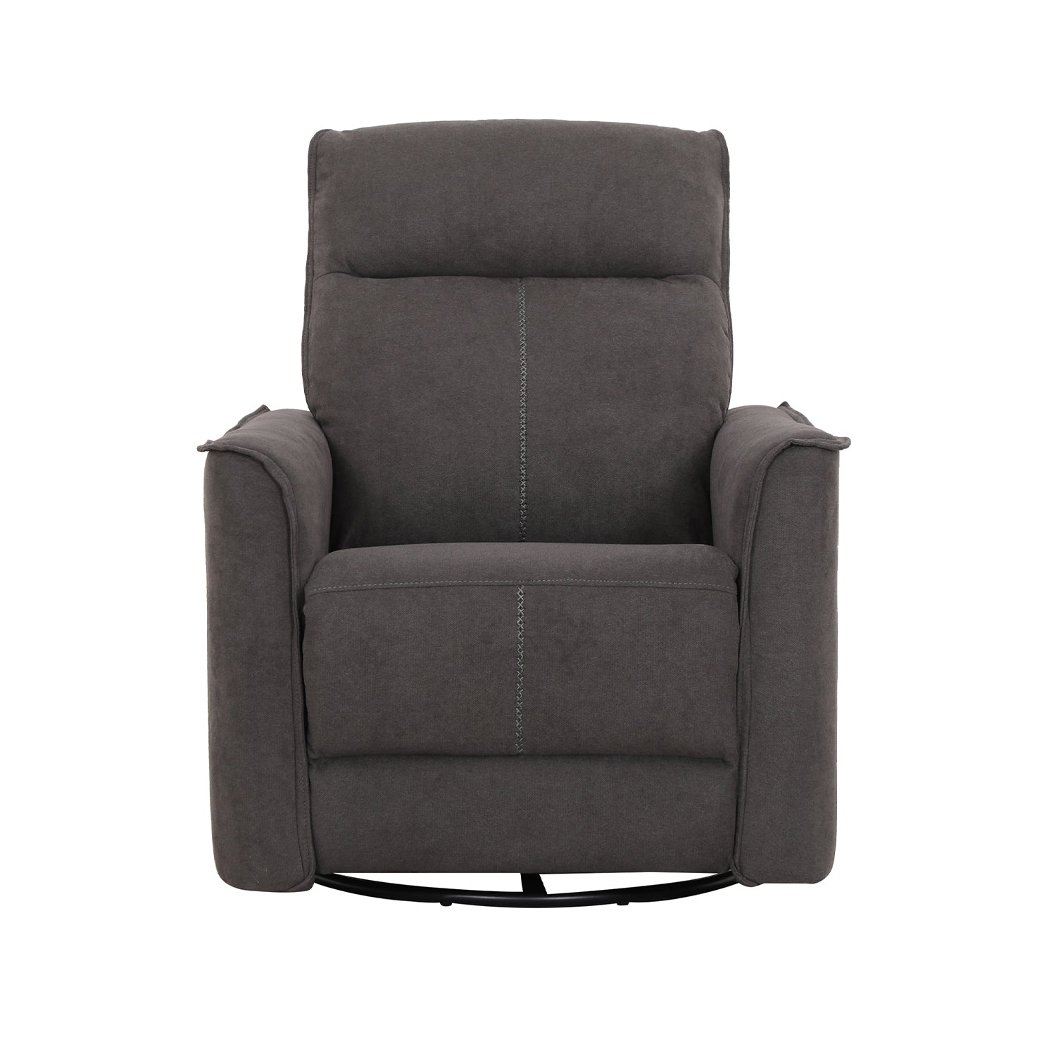Silla Reclinable, Mecedora Banquo Gris Giratoria