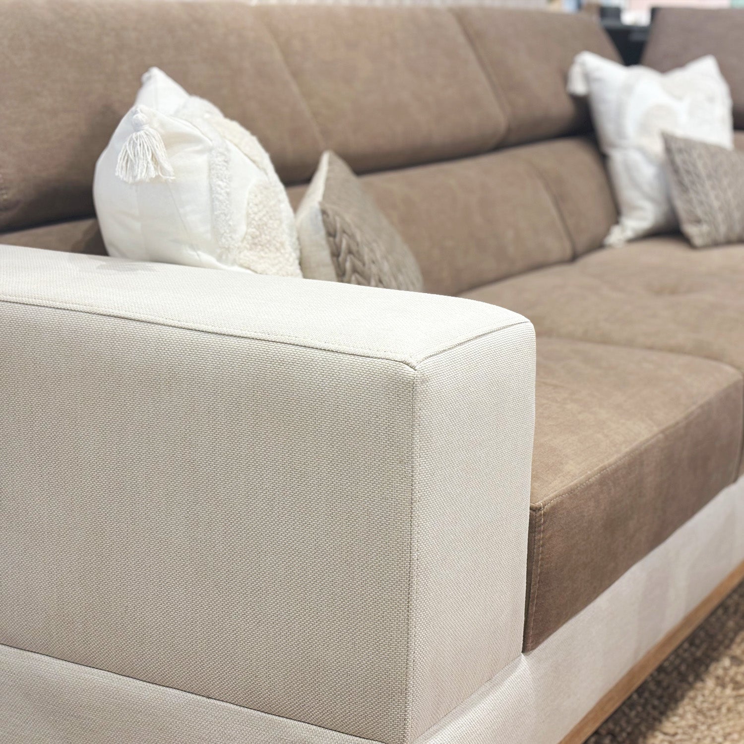 Sala Rinconera Lee Café, Beige Natural