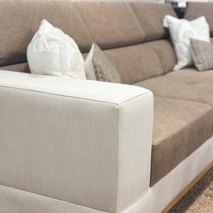 Sala Rinconera Lee Café, Beige Natural