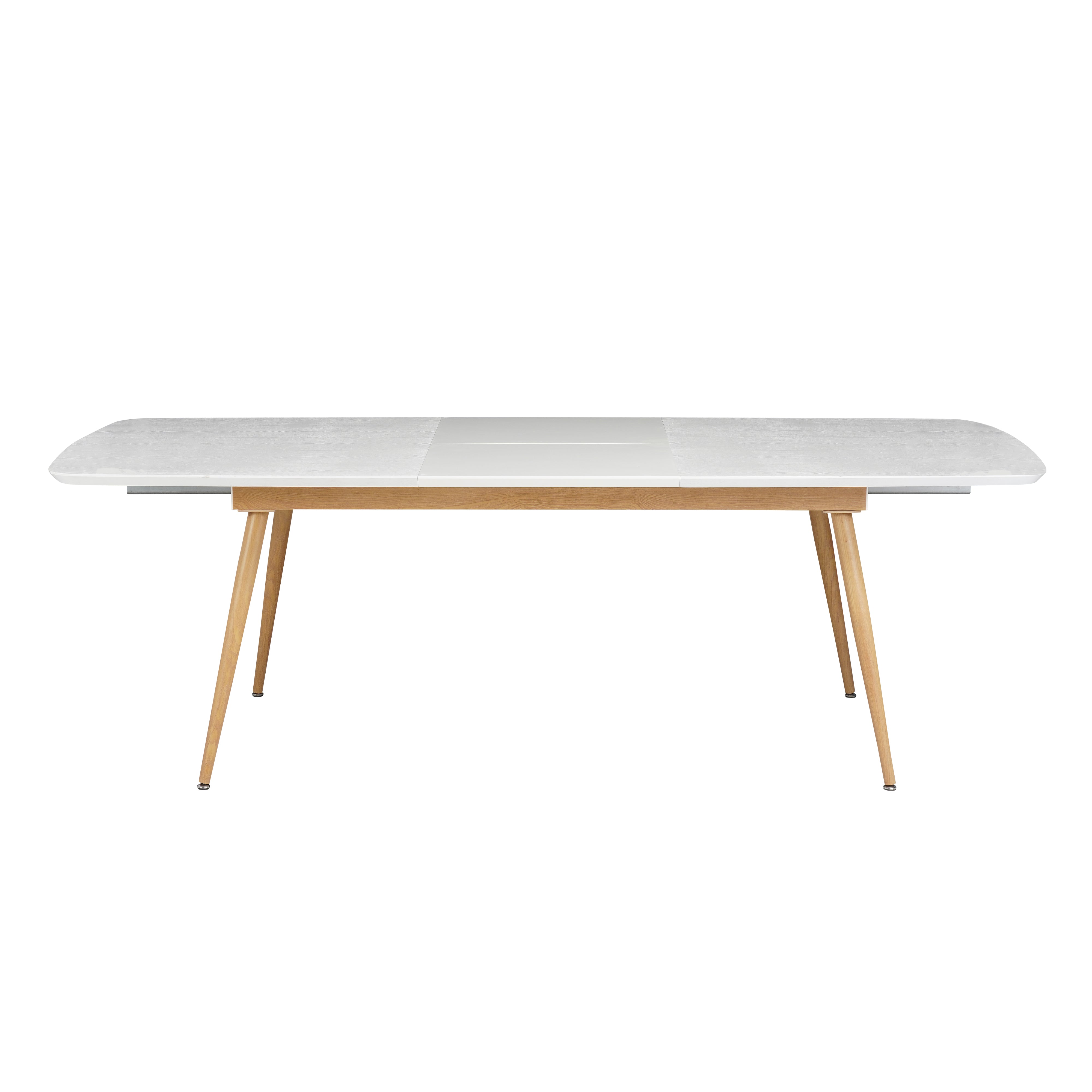 Mesa Comedor 6 Puestos Utah Blanca Extensible