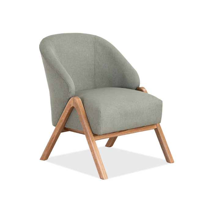 Butaca Ryan Lino Verona Verde, Natural